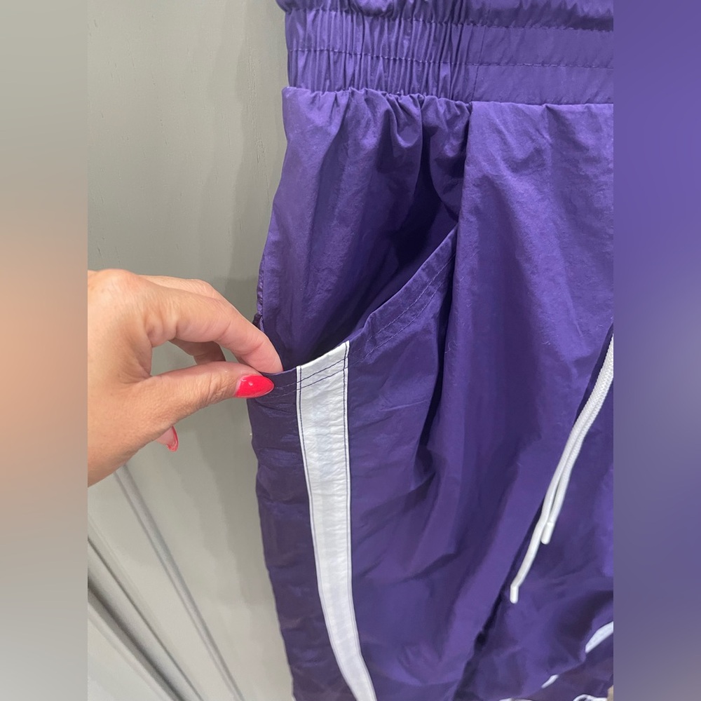 Free People Dark Amethyst Track Pants NWT - Picture 5 of 7